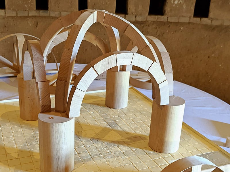 Les voûtes en maquettes