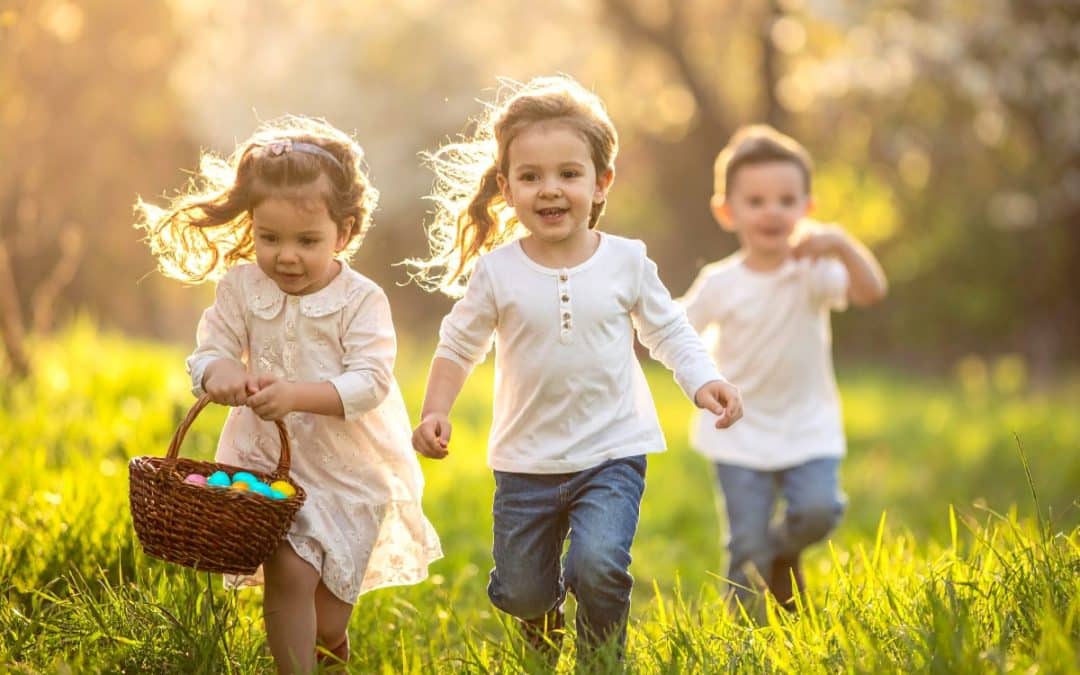 Mille et une couleurs de Pâques – chasse aux oeufs en famille