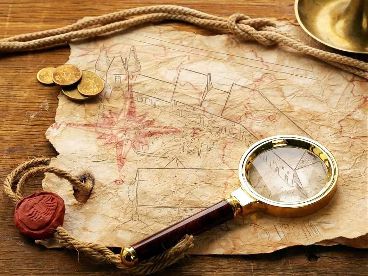 Illustration du jeu enquête organisé pour Halloween dans le Perche à la Commanderie d'Arville.
